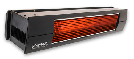 SUNPAK Model S34 34,000 BTU Classic Infrared Outdoor Patio Heater (Liquid Propane, Black Casing)
