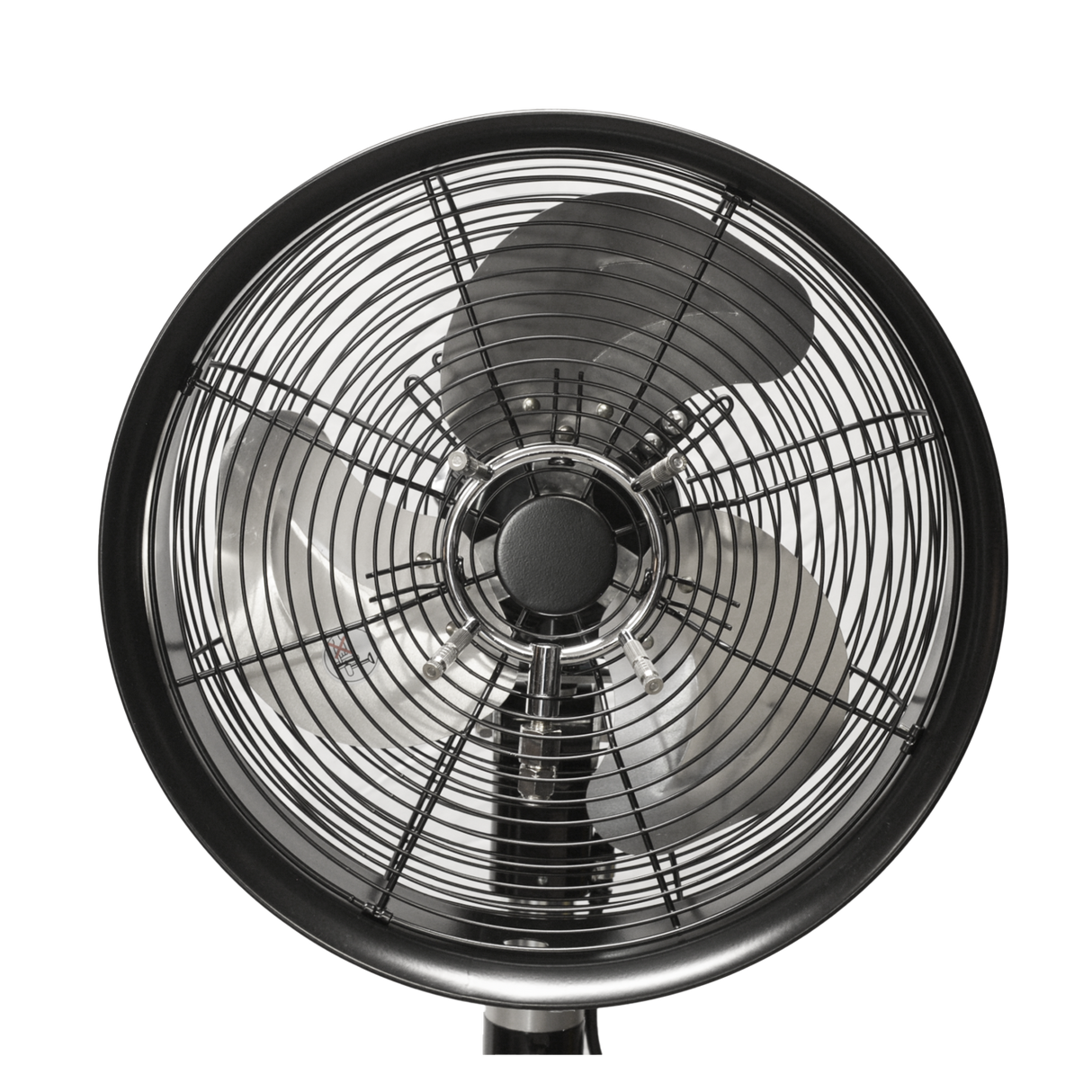 14" Oscillating Misting Fan With 4 Nozzle Mist Ring
