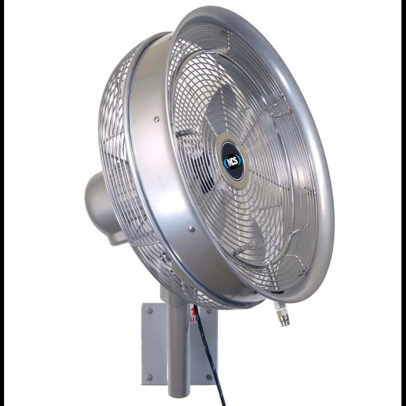 18" Oscillating Misting Fan- 5 Nozzle Mist Ring