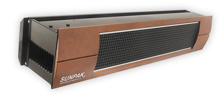 SUNPAK S34 B TSR Natural Gas Outdoor Infrared Patio Heater Black 34000 BTUs - 48 x 8 x 8 in.