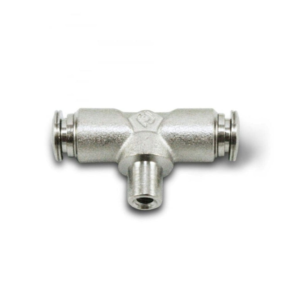 High Pressure Tee Nozzle Adapter 1/4" Tube x 10/24 Thread