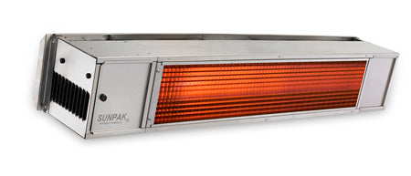 SUNPAK S34 S TSH Two Stage Hardwired 25,000 TO 34,000 BTU Stainless Steel Infrared Heater
