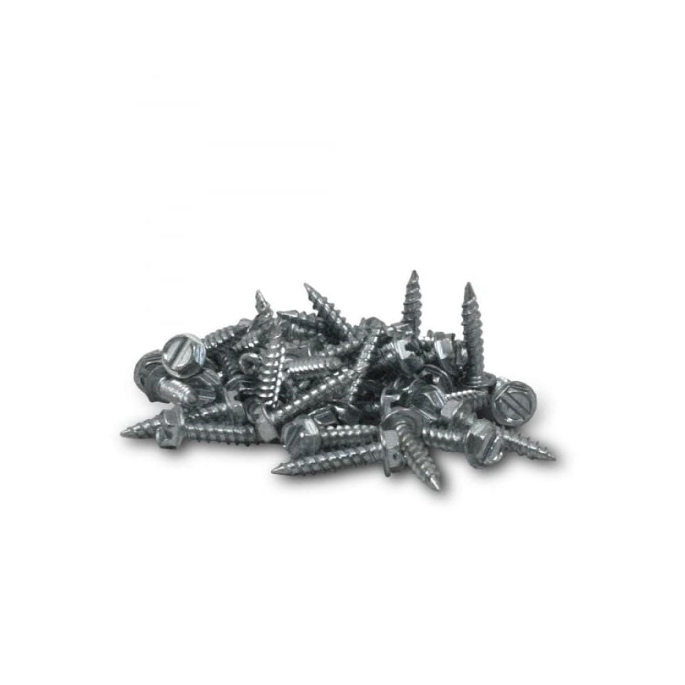 1/4" Hex Washer Head Sheet Metal Screws - Bag 100ct.