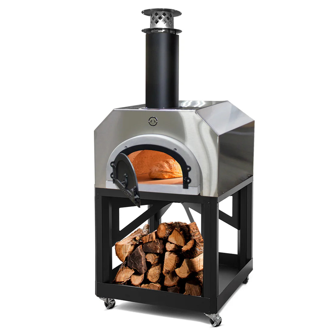 Stainless Steel CBO 750 Mobile Stand | Wood Fired Pizza Oven | Remarkable Cuisine