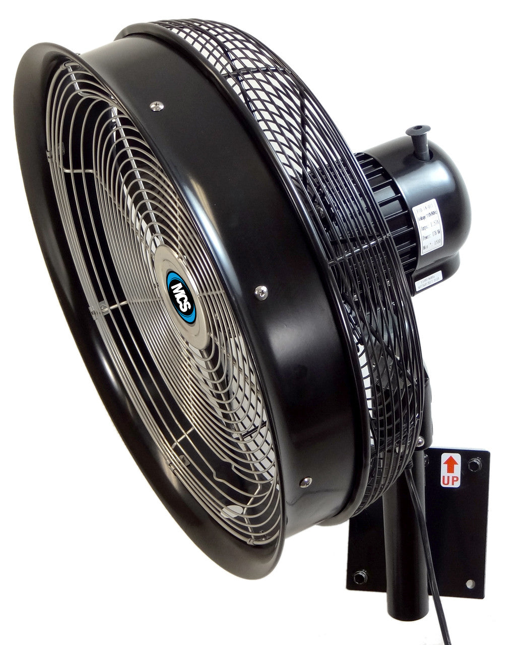 18" Outdoor Wall Mount Oscillation Fan 3-speed Control On Motor (Non Misting)