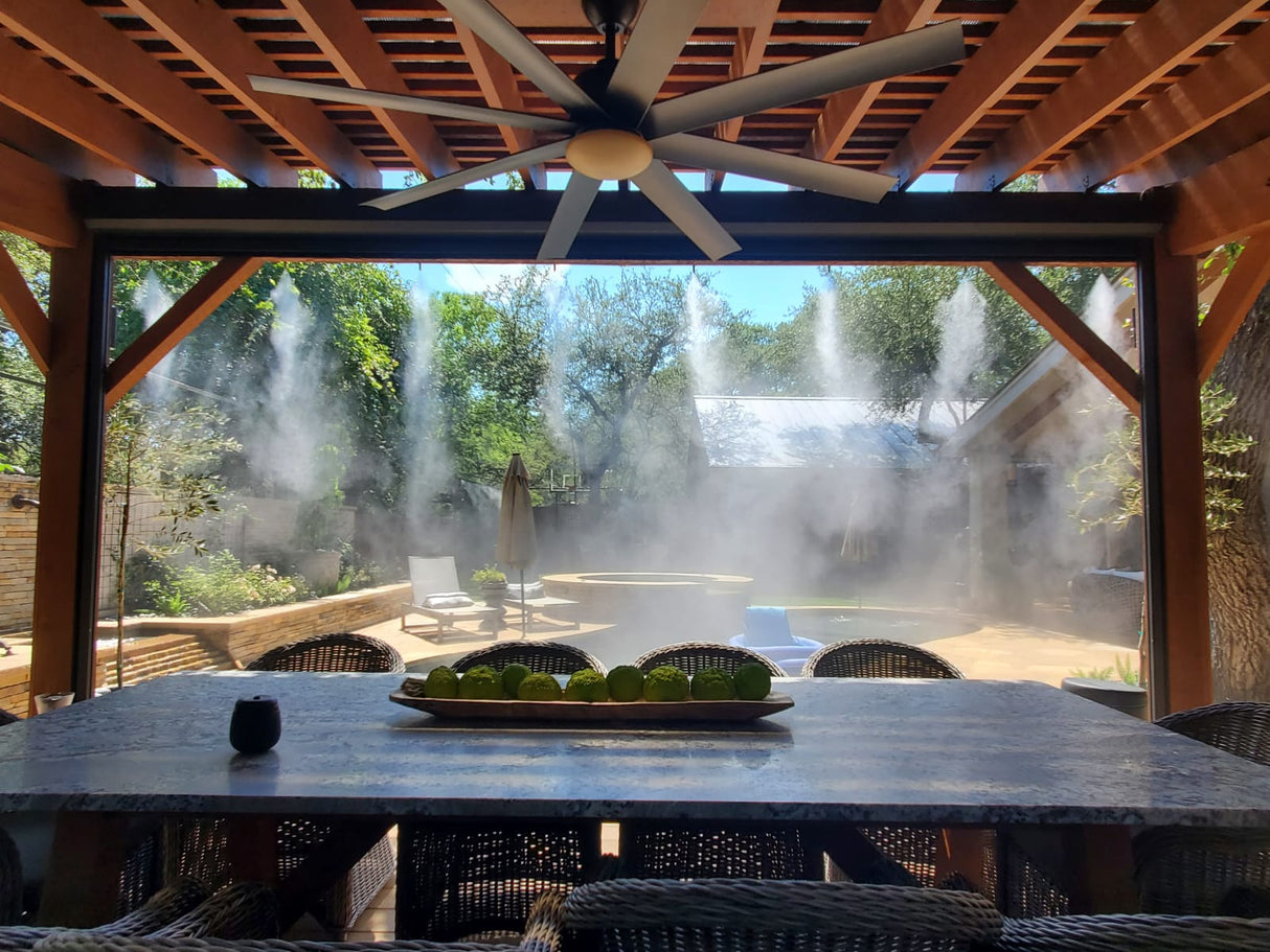 MCS 1.0 GPM Fully Enclosed Misting Pump, Supports 50 Nozzles