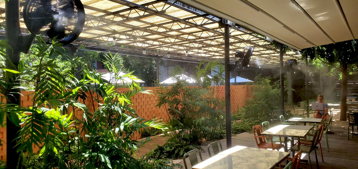 MCS 1.5 GPM Fully Enclosed Misting Pump, Supports 75 Nozzles