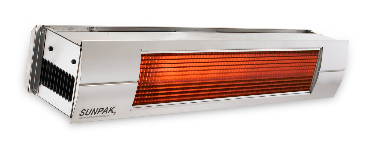 SUNPAK S34 S TSR Two Stage Remote 25,000 TO 34,000 BTU Stainless Steel Infrared Heater