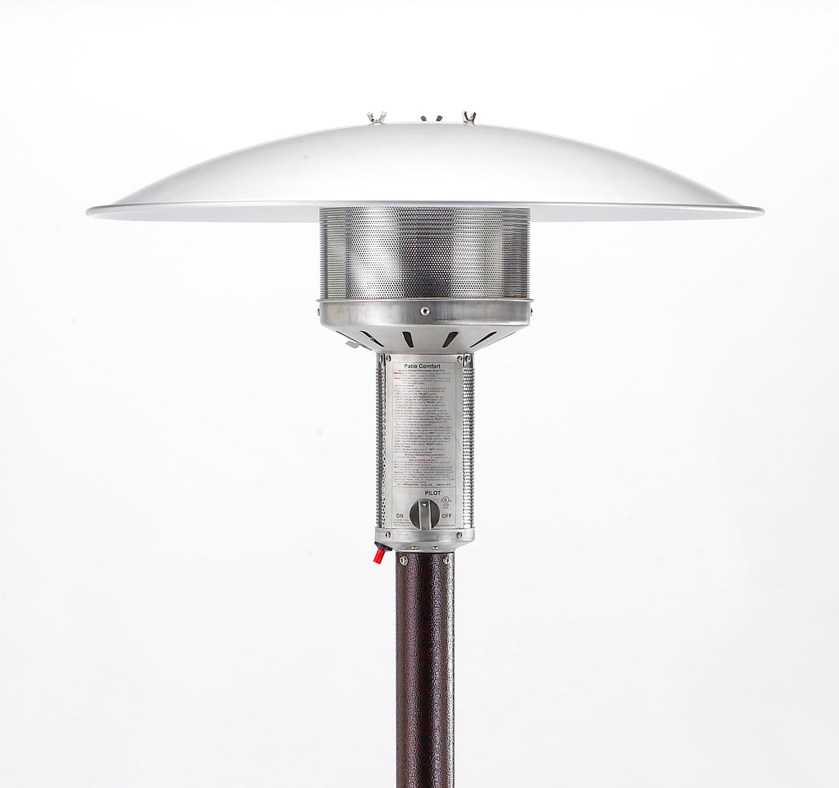 Patio Comfort NPC05 AB Bronze Portable Natural Gas Patio Heater