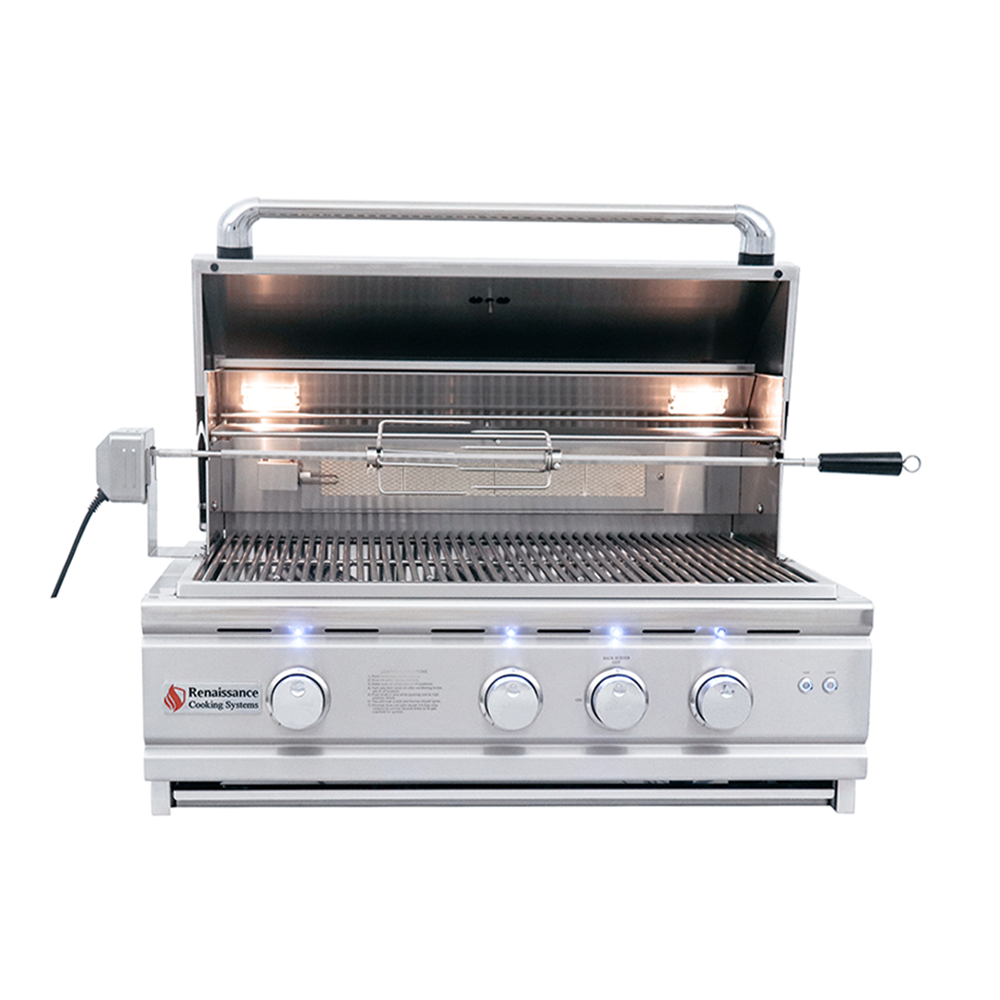30" Cutlass Pro Grill W/ Briquette Trays - RON30B