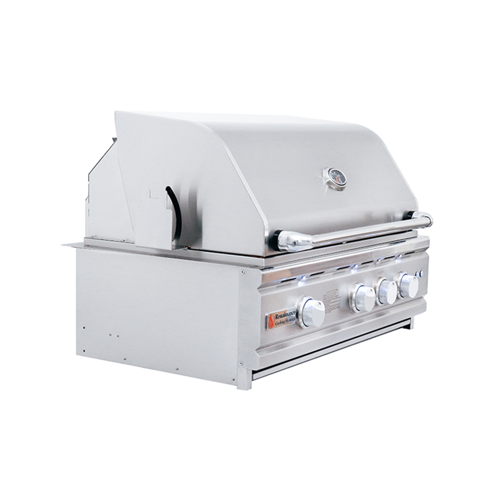 30" Cutlass Pro Grill W/ Briquette Trays - RON30B
