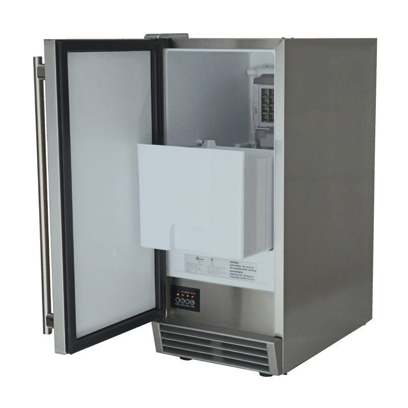R Series Ul Rated Ice Maker- Stainless Steel