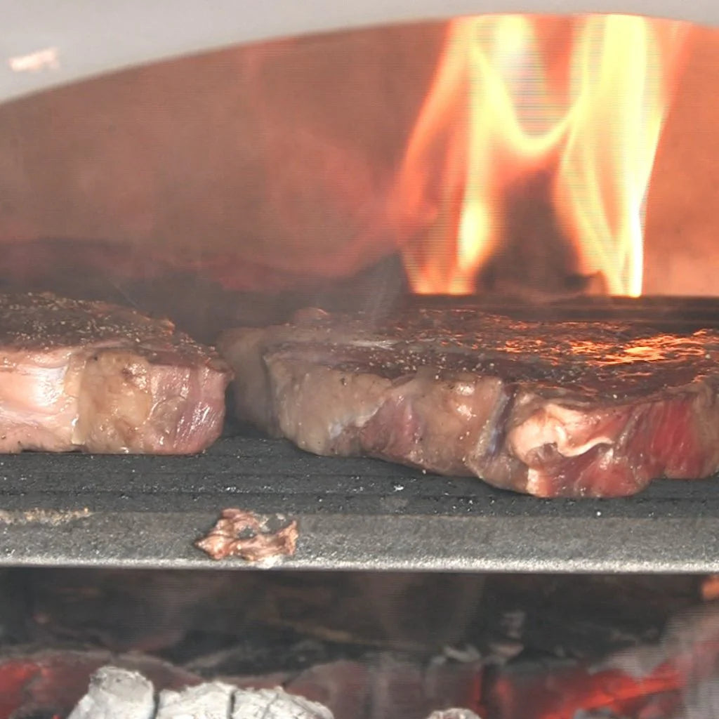 Solar Black CBO 750 Mobile Stand | Wood Fired Pizza Oven | Remarkable Cuisine