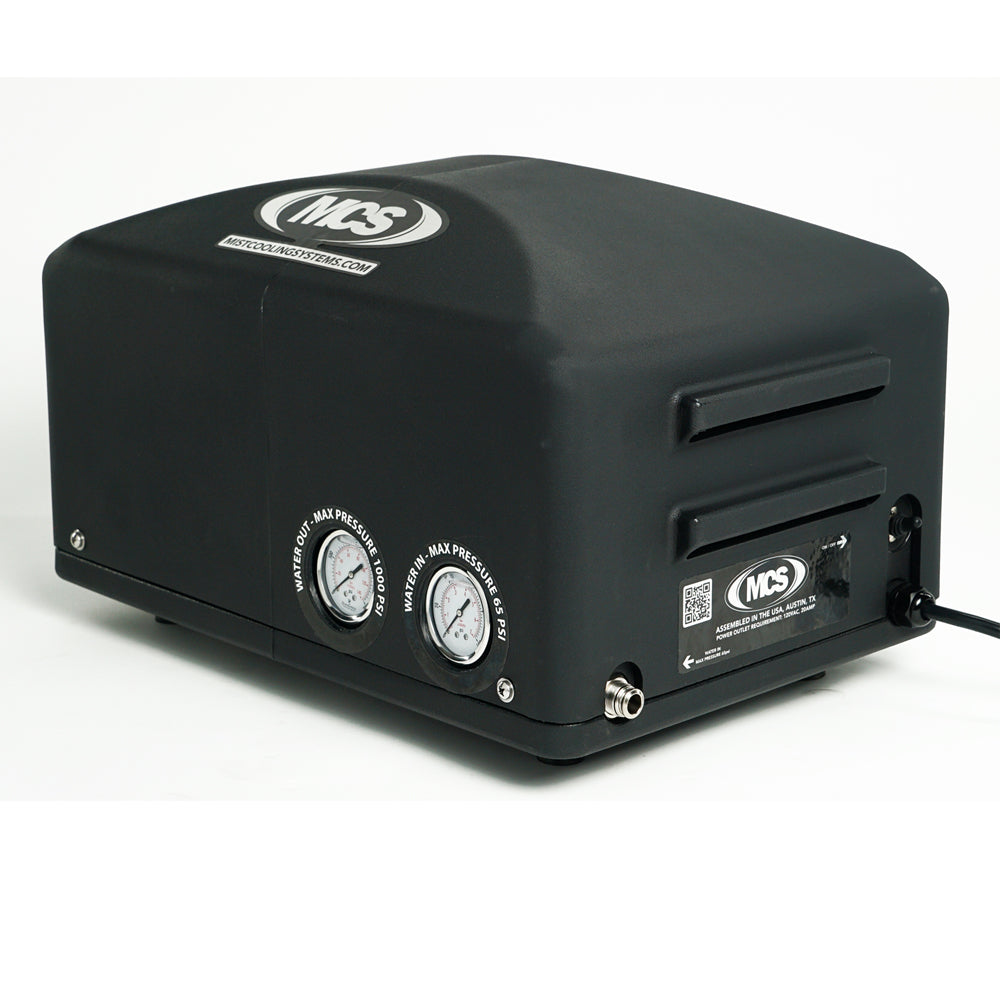 MCS 2.0 GPM Fully Enclosed Misting Pump, Supports 100 Nozzles