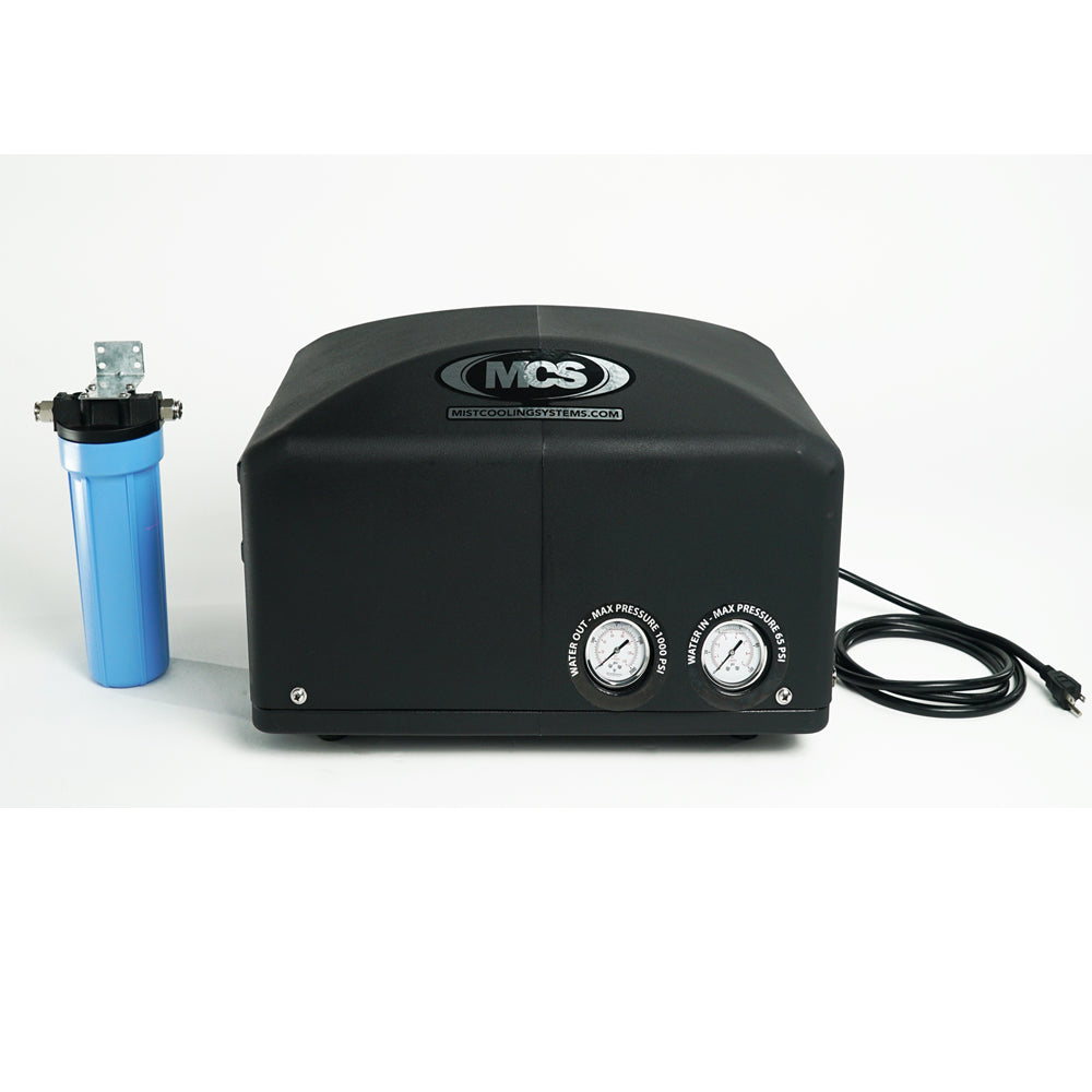 MCS 2.0 GPM Fully Enclosed Misting Pump, Supports 100 Nozzles