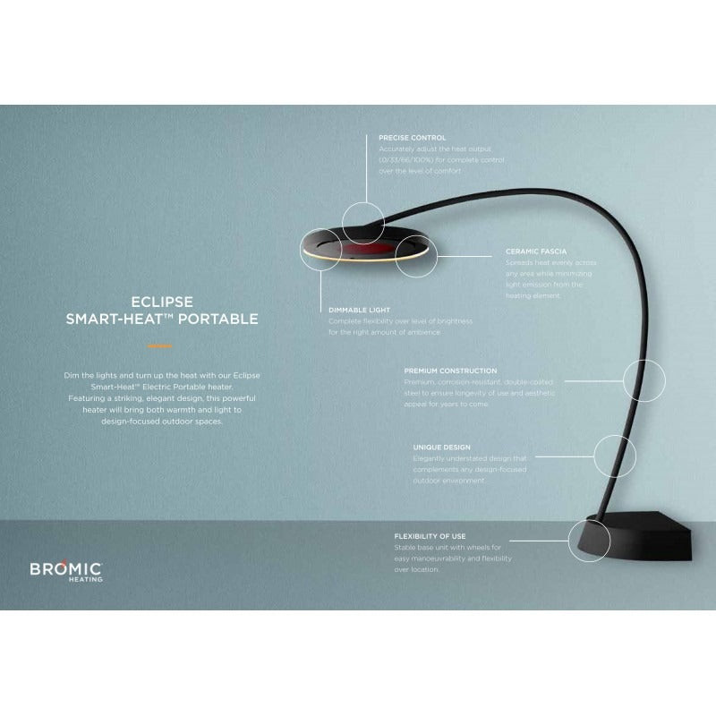 Bromic Eclipse Portable Smart Heat 2900W