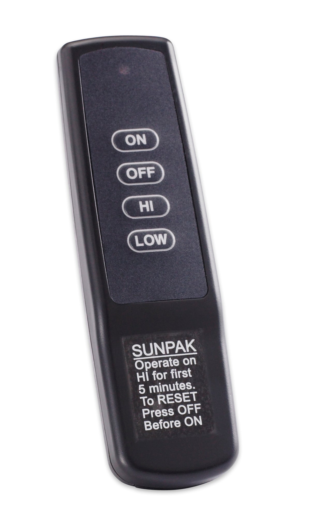 SUNPAK S34 B TSR Natural Gas Outdoor Infrared Patio Heater Black 34000 BTUs - 48 x 8 x 8 in.