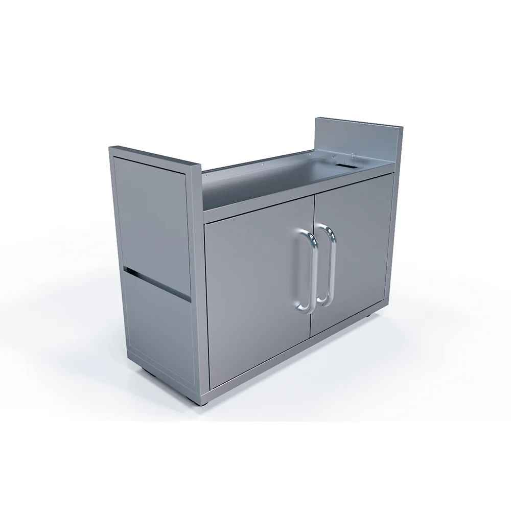 Le Griddle - Triple Burner Griddle w/ Cart - Natural Gas