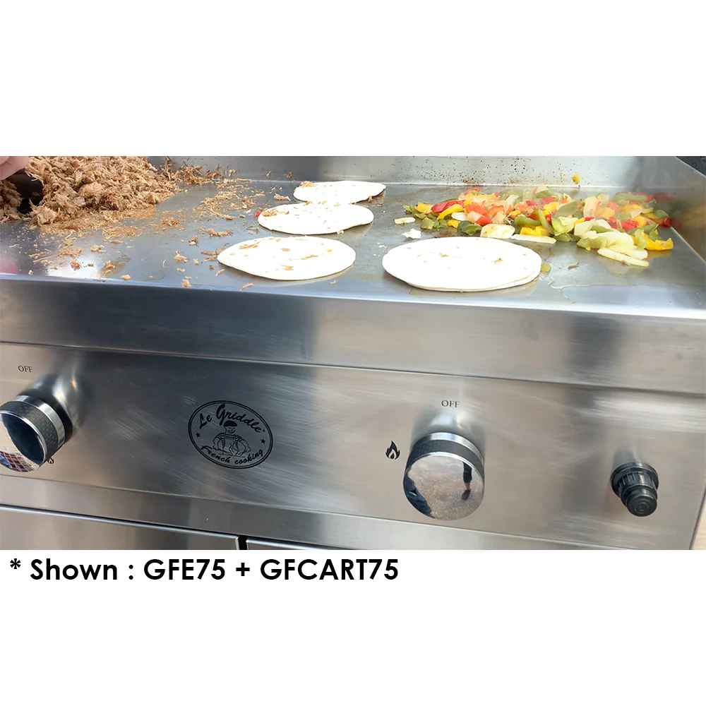 Le Griddle - The Grand Texan - Quad Burner Gas Griddle