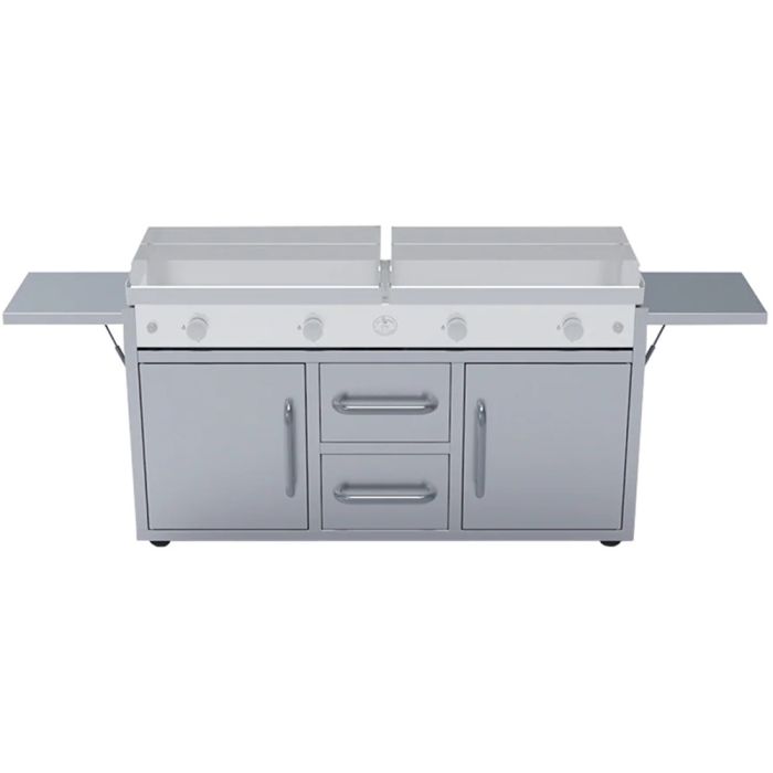 Le Griddle - Quad Burner Griddle w/ Cart - Natural Gas