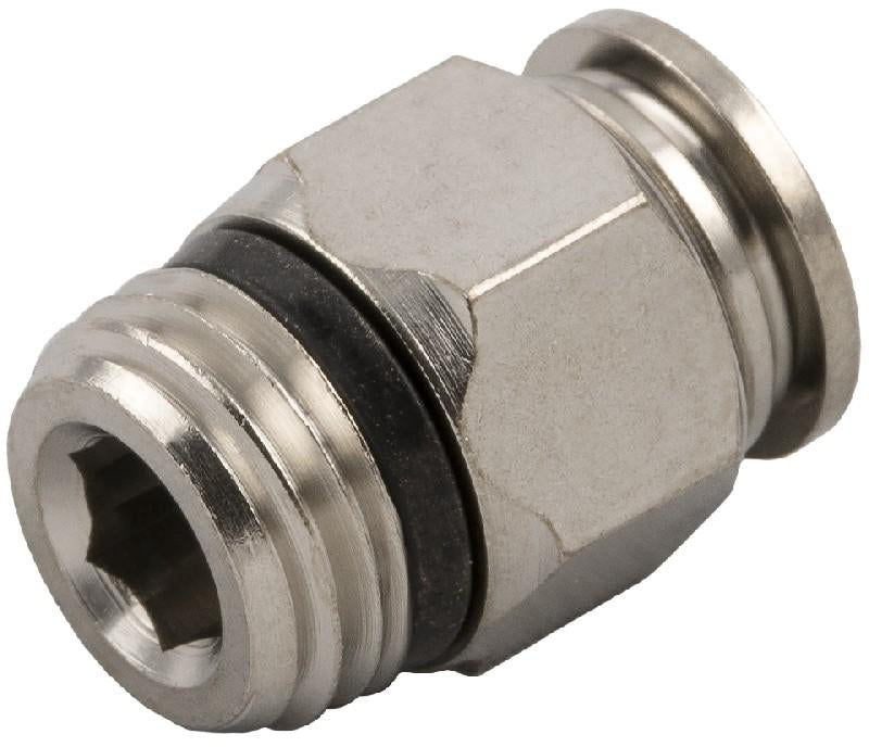 Straight Male - 3/8" Tube x 1/2" NPT