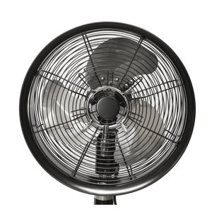 14" Oscillating Misting Fan With 4 Nozzle Mist Ring