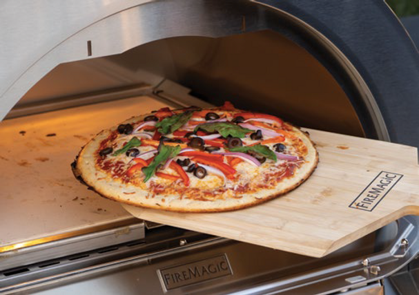 Pizza Oven with Black Glass Touch-Screen and Thermostatic Control - LP