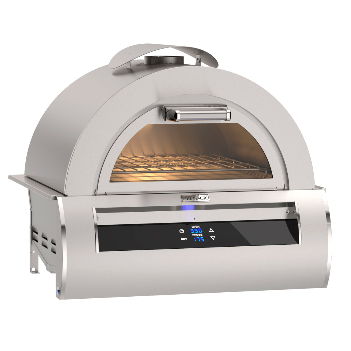 Pizza Oven with Black Glass Touch-Screen and Thermostatic Control - LP