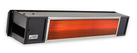 SUNPAK S34 B TSR Natural Gas Outdoor Infrared Patio Heater Black 34000 BTUs - 48 x 8 x 8 in.