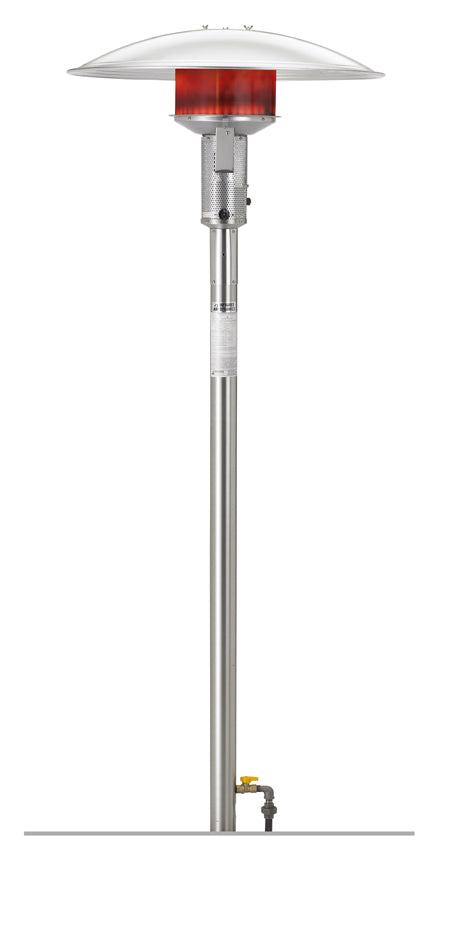 Sunglo PSA265SS Stainless Steel Permanent Post NG Heater