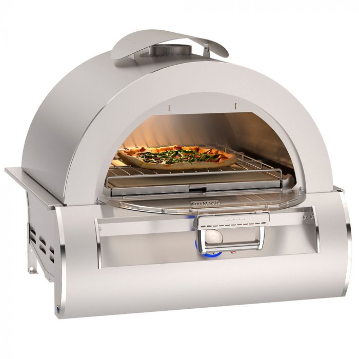 Fire Magic Echelon Diamond Built-In Natural Gas Pizza Oven