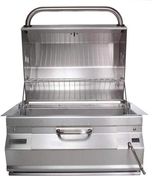 Legacy Charcoal 24" Stainless Steel Built-In Grill - 12SC01CA