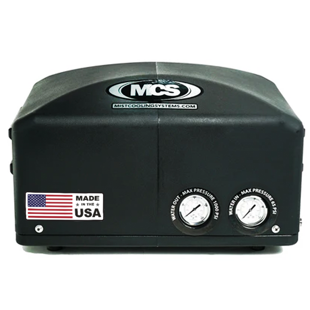 MCS .5 GPM Fully Enclosed Misting Pump, Supports 25 Nozzles