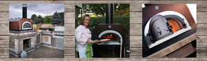 Chicago Brick Oven CBO 500 Countertop Wood Fired Pizza Oven 27" x 22" Cooking Surface