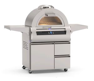 Pizza Oven with Black Glass Touch-Screen and Thermostatic Control - LP