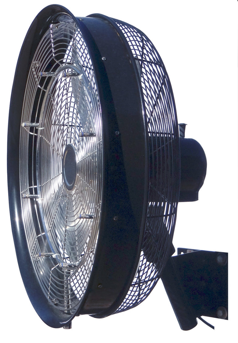 24" Oscillating Misting Fan- 8 Nozzle Mist Ring