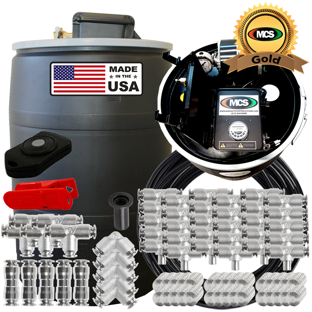 MCS Products 55 Gallon Gold Insect Misting System Kit