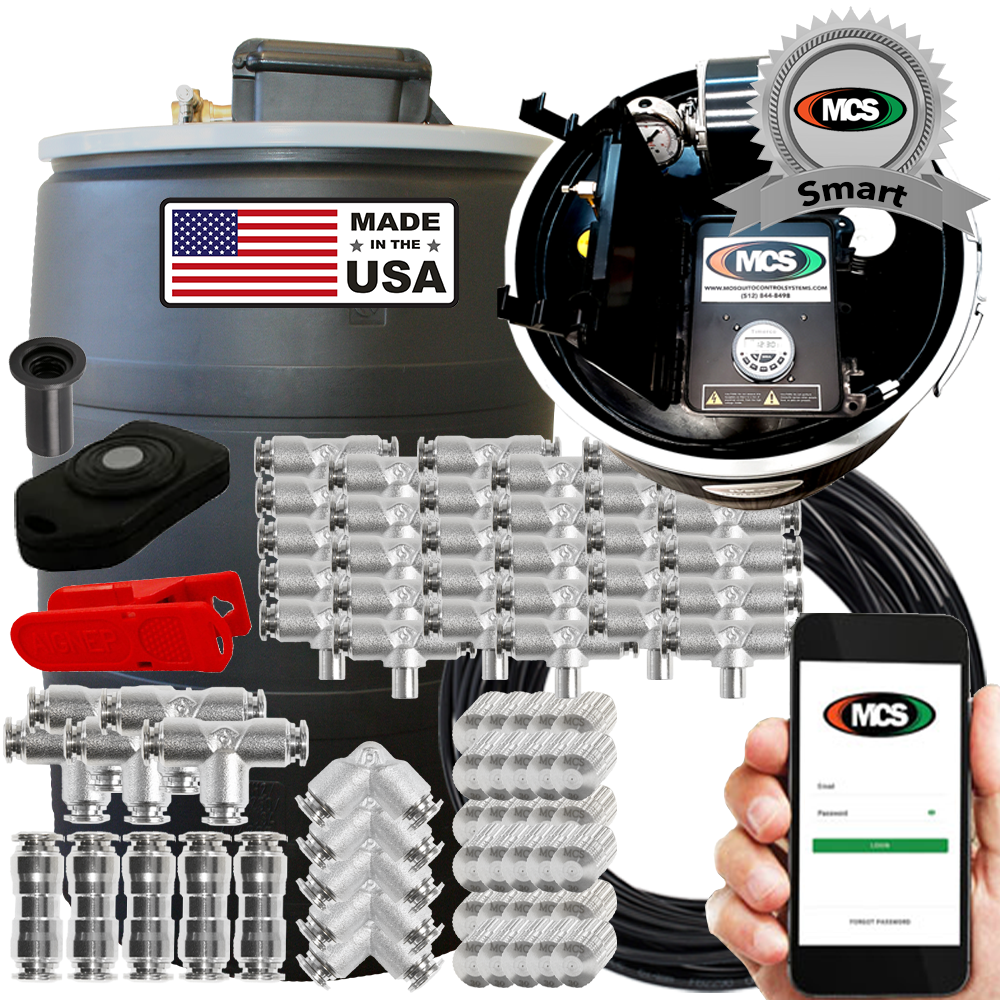 MCS Products 55 Gallon Smart Platinum Insect Misting System Kit