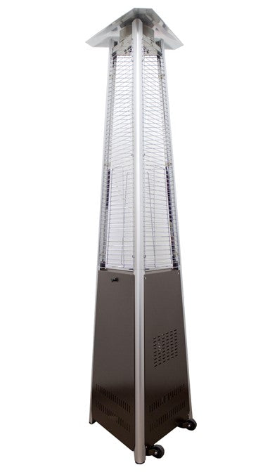 Commercial Natural Gas Bronze Glass Tube Heater