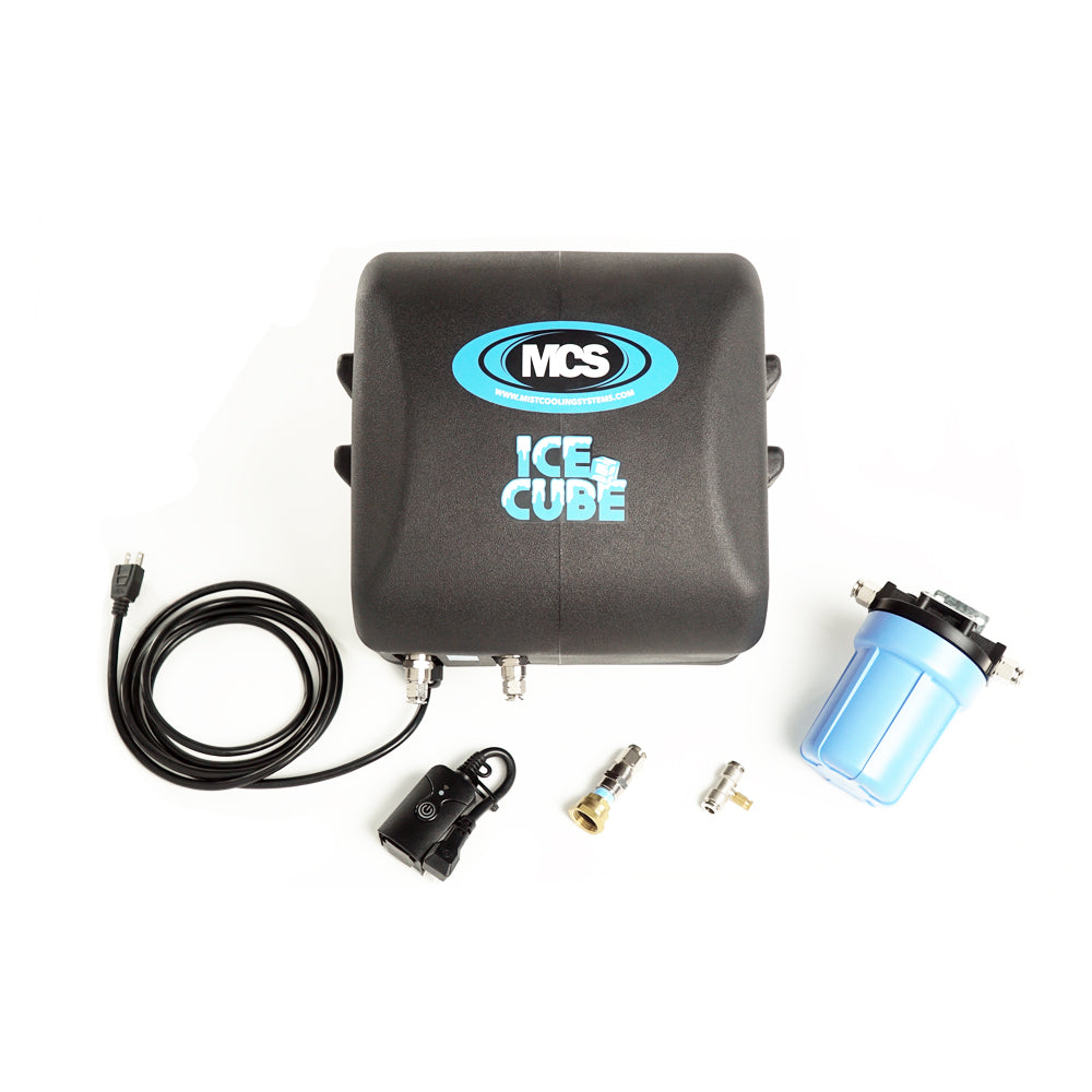 MCS Products "Ice Cube" Pump With 2 Misting Fan Kits