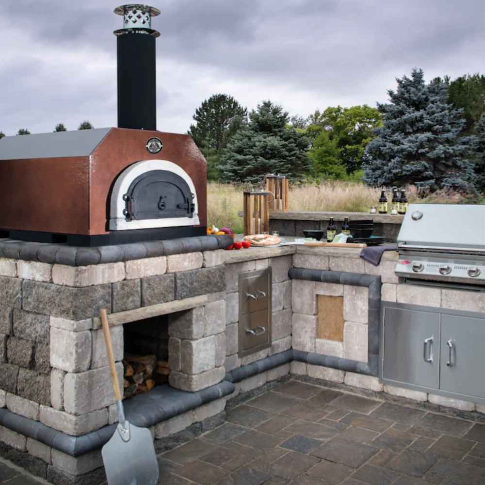 Chicago Brick Oven CBO 750 Countertop | Wood Fired Pizza Oven | 38" X 28" Cooking Surface