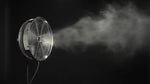 Stainless Steel 18" Oscillating Misting Fan- 5 Nozzle Mist Hub