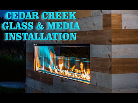 72" Cedar Creek Outdoor Gas Fireplace