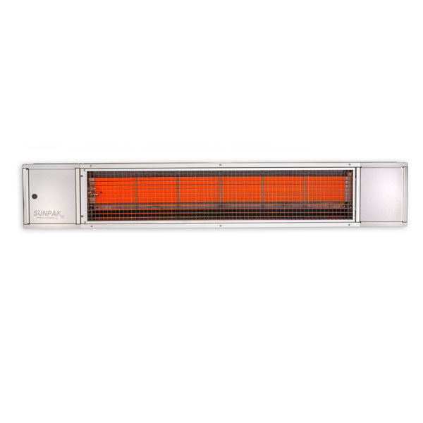 SUNPAK Model S34 S 34,000 BTU Classic Infrared Outdoor Patio Heater (Natural Gas, Stainless Steel Casing)